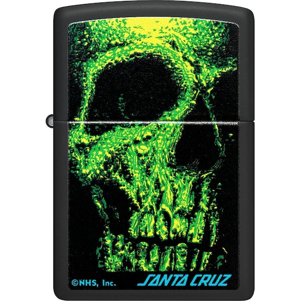 Zippo 2024 Zippo Santa Cruz Scull, Black Matte ZIP-48743 - main